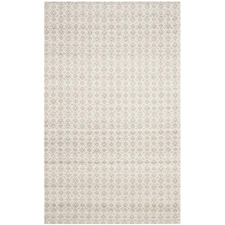 Safavieh Kilim Hand Woven Flat Weave Rectangle Rug- Grey - Ivory- 8 x 10 ft. KLM721A-8